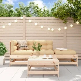 Juego de muebles de jardín 4 piezas madera maciza de pino de , Conjuntos de jardín - Ref: Foro24-3186494, Precio: 220,78 €, D...