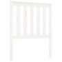Bettkopfteil aus massivem weißem Kiefernholz, 81 x 6 x 101 cm von , Kopf- und Fußteile - Ref: Foro24-818496, Preis: 44,37 €, ...