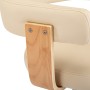 Küchenhocker 2 Stück Kunstleder gebogenes Holz creme von , Küchenhocker - Ref: Foro24-327337, Preis: 200,55 €, Rabatt: %