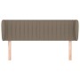 Kopfteil aus taupegrauem Stoff, 147 x 23 x 78/88 cm von , Kopf- und Fußteile - Ref: Foro24-3117384, Preis: 69,77 €, Rabatt: %