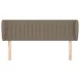 Kopfteil aus taupegrauem Stoff, 147 x 23 x 78/88 cm von , Kopf- und Fußteile - Ref: Foro24-3117384, Preis: 68,34 €, Rabatt: %