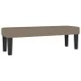 Box spring bed with taupe gray fabric mattress 140x200 cm by , Beds and slatted bases - Ref: Foro24-3136761, Price: 574,45 €,...
