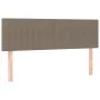 Box spring bed with taupe gray fabric mattress 140x190 cm by , Beds and slatted bases - Ref: Foro24-3140213, Price: 428,80 €,...