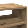 Mesa consola madera de ingeniería roble artesanal 78x30x80 cm en Mesas auxiliares | Comprar online en Foro24