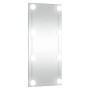 Rectangular wall mirror with glass LED lights 30x80 cm by , Mirrors - Ref: Foro24-3189150, Price: 48,52 €, Discount: %