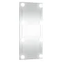 Rectangular wall mirror with glass LED lights 30x80 cm by , Mirrors - Ref: Foro24-3189150, Price: 47,57 €, Discount: %