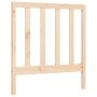 Single bed frame with solid wood headboard by , Beds and slatted bases - Ref: Foro24-3193751, Price: 88,43 €, Discount: %
