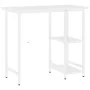Computertisch aus MDF und weißem Metall, 80 x 40 x 72 cm von , Schreibtische - Ref: Foro24-20555, Preis: 59,87 €, Rabatt: %