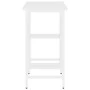 Computertisch aus MDF und weißem Metall, 80 x 40 x 72 cm von , Schreibtische - Ref: Foro24-20555, Preis: 59,87 €, Rabatt: %