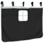 Curtains for high beds with black and white polyester tower by , Accessories for beds and slatted bases - Ref: Foro24-835922,...