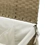 Cesto para ropa sucia con ruedas ratán 60x35x60,5 cm by , Laundry baskets - Ref: Foro24-372039, Price: 86,07 €, Discount: %
