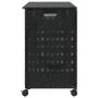 Cesto para ropa sucia con ruedas ratán negro 66x35x60 cm de , Cestas para ropa - Ref: Foro24-372047, Precio: 92,42 €, Descuen...
