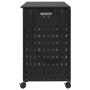 Cesto para ropa sucia con ruedas ratán negro 66x35x60 cm by , Laundry baskets - Ref: Foro24-372047, Price: 83,20 €, Discount: %