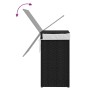 Cesto de ropa sucia con tapa ratán sintético negro 46x33x60 cm by , Laundry baskets - Ref: Foro24-372032, Price: 76,06 €, Dis...