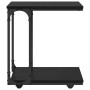 Mesa lateral Roble Negro 50 x 35 x 55.5 cm Madera de ingeniería en Mesas auxiliares | Comprar online en Foro24