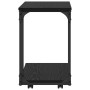 Mesa lateral Roble Negro 50 x 35 x 55.5 cm Madera de ingeniería en Mesas auxiliares | Comprar online en Foro24