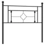 Kopfteil aus schwarzem Metall, 107 cm von , Kopf- und Fußteile - Ref: Foro24-374369, Preis: 29,20 €, Rabatt: %