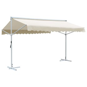 Toldo independiente 4x3 m color crema