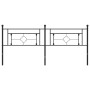 Kopfteil aus schwarzem Metall, 193 cm von , Kopf- und Fußteile - Ref: Foro24-374376, Preis: 41,76 €, Rabatt: %