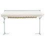 Independent awning 4x3 m cream color by vidaXL, Umbrellas - Ref: Foro24-143745, Price: 400,56 €, Discount: %