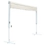 Independent awning 4x3 m cream color by vidaXL, Umbrellas - Ref: Foro24-143745, Price: 400,56 €, Discount: %