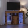 Armario LED para TV de Esquina Madera Vieja 107 x 40 x 68 cm en Muebles TV | Comprar online en Foro24