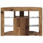 Armario LED para TV de Esquina Madera Vieja 107 x 40 x 68 cm en Muebles TV | Comprar online en Foro24