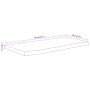 Estante pared rectangular madera acacia borde vivo 40x20x2,5 cm by , Table tops - Ref: Foro24-370222, Price: 20,01 €, Discoun...