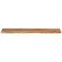 Rechteckiges Akazienholz-Brett mit lebendigem Rand 140x30x2,5 cm. von , Tischplatten - Ref: Foro24-370243, Preis: 64,87 €, Ra...