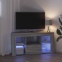 Armario LED para TV de Esquina Gris Sonoma 106 x 40 x 50 cm en Muebles TV | Comprar online en Foro24