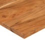 Tablero de escritorio rectangular madera acacia 100x50x2,5 cm