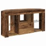 Armario LED para TV de Esquina Madera Vieja 107 x 40 x 50 cm en Muebles TV | Comprar online en Foro24