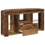 Armario LED para TV de Esquina Madera Vieja 107 x 40 x 50 cm en Muebles TV | Comprar online en Foro24