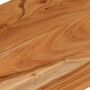Tablero de escritorio rectangular madera de acacia 90x60x2,5 cm