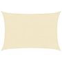 Toldo de vela crema HDPE 160 g/m² 2,5x4 m
