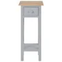 Mesa auxiliar de madera gris 27x27x65,5 cm de vidaXL, Mesas auxiliares - Ref: Foro24-280058, Precio: 77,84 €, Descuento: %
