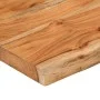 Rechteckiges Akazienholz-Brett mit lebendigem Rand, 180x40x2,5 cm. von , Tischplatten - Ref: Foro24-370257, Preis: 268,32 €, ...