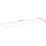 Rechteckiges Akazienholz-Brett mit lebendigem Rand, 180x40x2,5 cm. von , Tischplatten - Ref: Foro24-370257, Preis: 268,32 €, ...