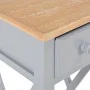 Mesa auxiliar de madera gris 27x27x65,5 cm de vidaXL, Mesas auxiliares - Ref: Foro24-280058, Precio: 77,84 €, Descuento: %