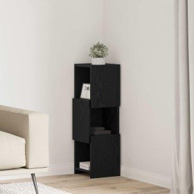 Armario de esquina 25,5x25x80cm Madera contrachapada en Taquillas y armarios de almacenamiento | Comprar online en Foro24