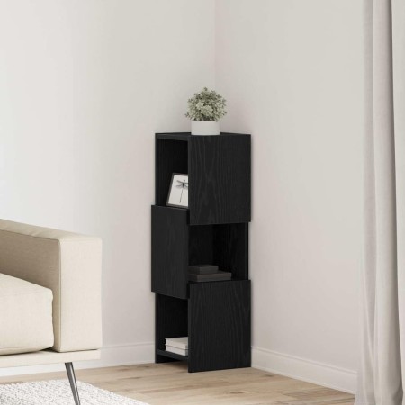 Armario de esquina 25,5x25x80cm Madera contrachapada en Taquillas y armarios de almacenamiento | Comprar online en Foro24