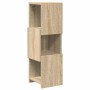 Armario de esquina 25,5x25x80cm Madera contrachapada en Taquillas y armarios de almacenamiento | Comprar online en Foro24