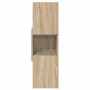 Armario de esquina 25,5x25x80cm Madera contrachapada en Taquillas y armarios de almacenamiento | Comprar online en Foro24