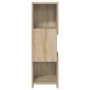 Armario de esquina 25,5x25x80cm Madera contrachapada en Taquillas y armarios de almacenamiento | Comprar online en Foro24