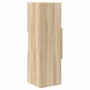 Armario de esquina 25,5x25x80cm Madera contrachapada en Taquillas y armarios de almacenamiento | Comprar online en Foro24
