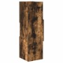 Armario de esquina 25,5x25x80cm Madera contrachapada en Taquillas y armarios de almacenamiento | Comprar online en Foro24