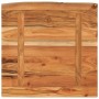Encimera de baño cuadrada madera maciza de acacia 60x60x3,8 cm by , Table tops - Ref: Foro24-370306, Price: 68,15 €, Discount: %