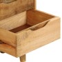 Nachttisch aus massivem Mangoholz, 40 x 30 x 59,5 cm von vidaXL, Nachttische - Ref: Foro24-246788, Preis: 155,58 €, Rabatt: %