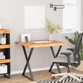 Rechteckiges Akazienholz-Brett mit lebendigem Rand 110x80x2,5 cm von , Tischplatten - Ref: Foro24-370269, Preis: 146,00 €, Ra...