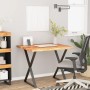 Tablero rectangular madera de acacia borde vivo 110x80x2,5 cm by , Table tops - Ref: Foro24-370269, Price: 146,00 €, Discount: %